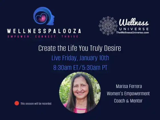 Wellnesspalooza 2025 ماریسا فریرا کے ساتھ اپنی خواہش کی زندگی بنائیں