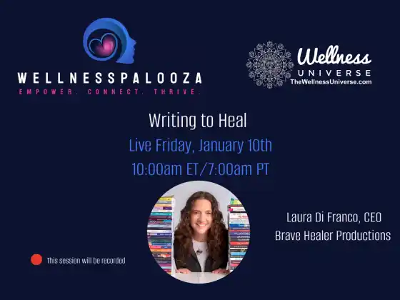 Wellnesspalooza 2025 Laura Di Franco کے ساتھ شفا کے لیے لکھنا